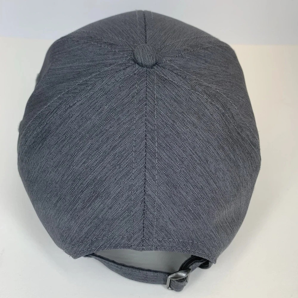Oklahoma Pipe Sales Hat Gray OSFM Adjustable Strap Fahrenheit Baseball Cap